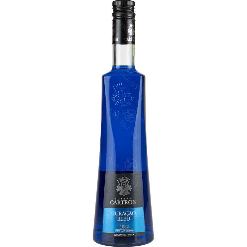 Liqueur Joseph Cartron Curaçao Bleu 700 ml - francouzský pomerančový likér